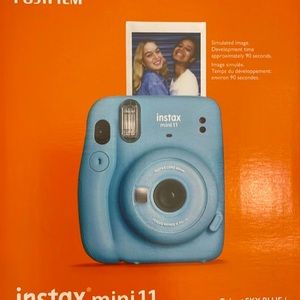 FujiFilm Instax Mini 11 Camera Sky Blue
